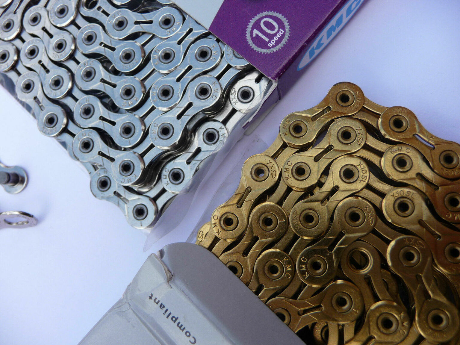 Kmc X Sl Super Light G Chain Gold Silver Speed Road Mtb