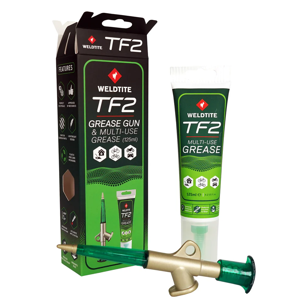 Weldtite TF2 Grease Gun & Grease 125ml | Bike Bicycle | Chain Crank Chainwheel Headset| GreaseGun&Grease - Image 6