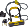 Onguard Pitbull Mini DT Lock - D Lock and Cable - Sold secure Diamond 8008