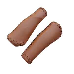 BROWN Saddle / Handlebar Grips Vintage Retro look style set Sprung Seat Bicycle - Image 6