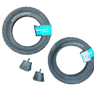 Pair of 12x2.00 Tyres & Inner Tubes - Bike, Pram, Buggy, Pushchair (50-203) - Image 2