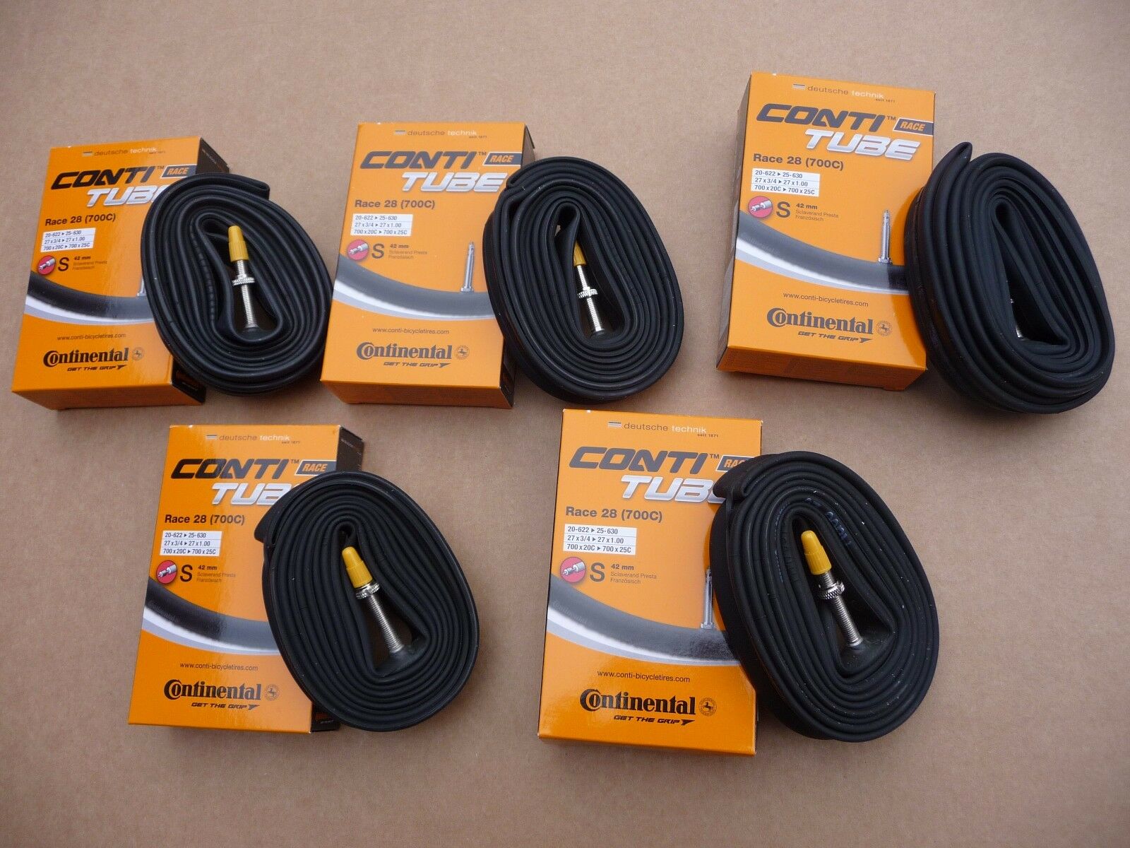 Presta Valve Cross 28 700c 700x35c Bike Tube Continental Cross 28
