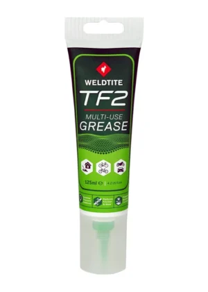 The ultimate solution for long-lasting, heavy-duty protection. Formulated to withstand extreme pressure and high temperatures, this versatile grease ensures smooth operation for a wide range of applications. The choice of pro mechanics for use on headsets, bottom brackets, hubs, pedals and suspension systems. This high performance red grease includes pressure additives for excellent lubrication and dirt repellent properties. Safe to use on all carbon components. • High-Temperature Resistance: Perfect for heavy-duty applications, protecting components in high-heat environments. • Extreme Pressure Protection: Designed to shield against friction and wear, improving performance and extending component life. • Water & Corrosion Resistant: Fights off moisture, keeping parts rust-free and functioning smoothly. • All-Purpose Versatility: Ideal for bikes, bearings and other industrial and agricultural uses.
