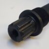 BMX 3 Piece Crankset - Crank Arms Axle Bottom Bracket US American Sized BLACK - Image 7