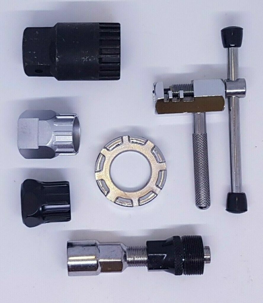Bicycle Tools Set Cassette Freewheel Bottom Bracket Crank Extractor Chain Rivet Hopkinson Cycles