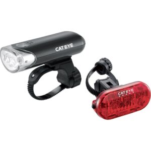 Cateye Light set - HL-EL135 / OMNI5 - Front & Rear bicycle bike lights
