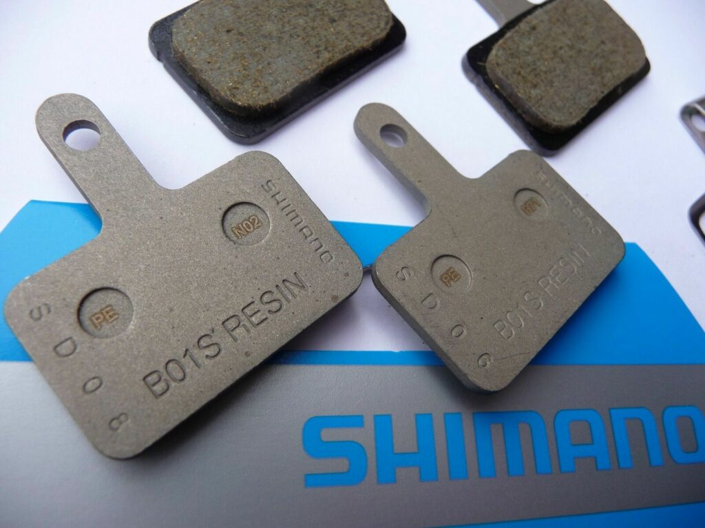 brake pad shimano resin disc pad b01s