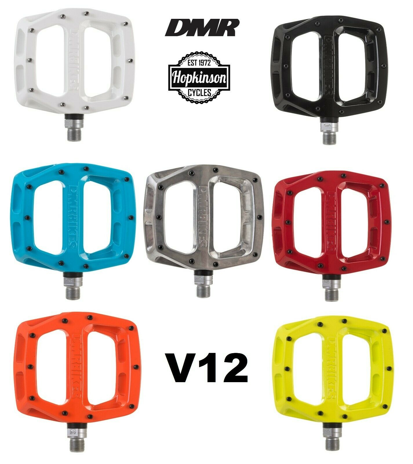 dmr v12 flat mtb pedals