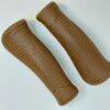 Ergo BROWN Rubber Handlebar GRIP Grips Bike Bicycle Comfort Cruiser Hybrid
