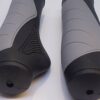 Ergonmic Bicycle Grips Ergo BLACK & GREY Handlebar easy Grip Cycle Touring tour - Image 9