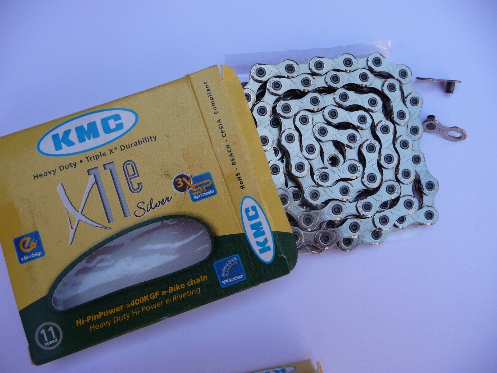 KMC Chain for EBIKE 10 and 11 speed includes powerlink Hopkinson