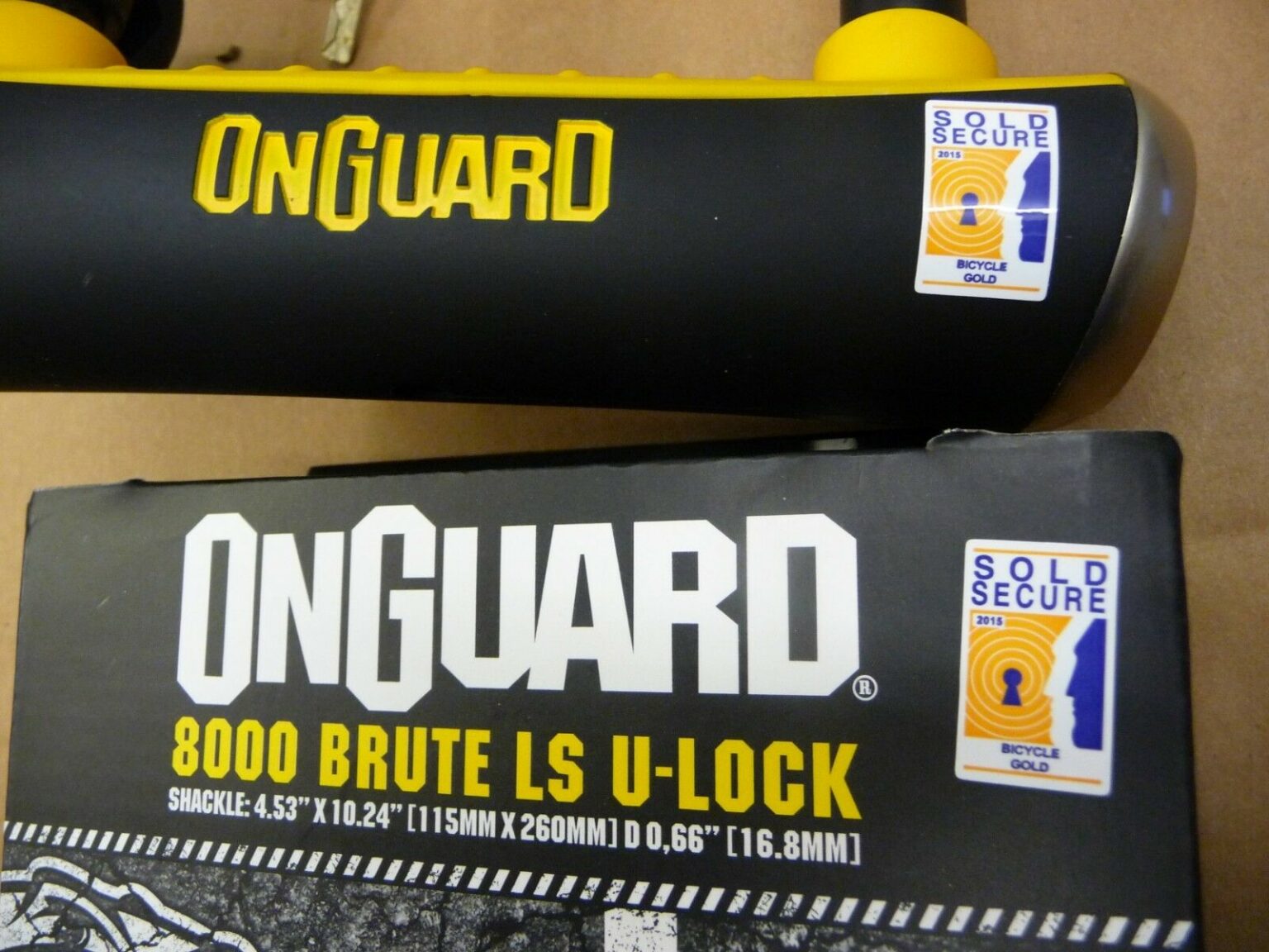 on guard bicycle lock