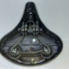 Large Double Sprung Comfort Cruiser Padded Foam Saddle Hybrid dutch  BLACK - TGR - Image 5