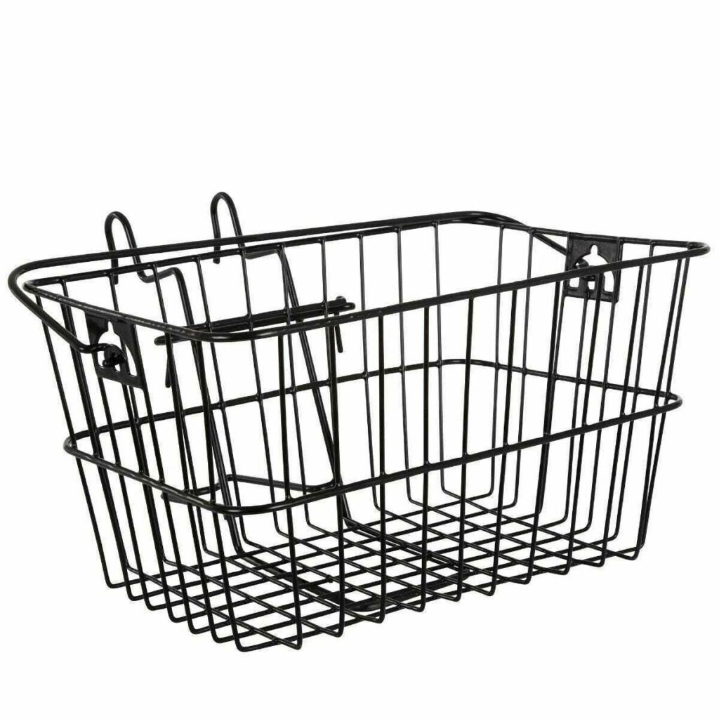 Large Wire Basket – Carry Shopping Front Mounted Cycling Bike Bicycle ...