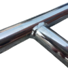 Oxford BMX Handlebars CW - 650mm Width - Old School c.w type Chrome Bars - Image 3