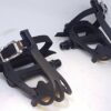 PEDALS  9/16" Raleigh VP Lightweight Resin Toe Clip Straps Road Bike Bicycle - Image 2