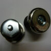 Raleigh Screw in Handlebar End Plugs Bar Caps Bike Cycle Road Drop  CHROME - Image 4