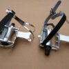 Retro Pedals & Steel Toe Clips & Leather Straps Bicycle Vintage Sports Bike - Image 4