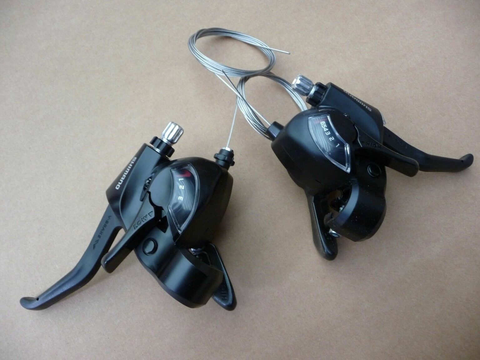 Shimano ST-EF500 Ez Fire Plus STI Shifter Set | Bikes