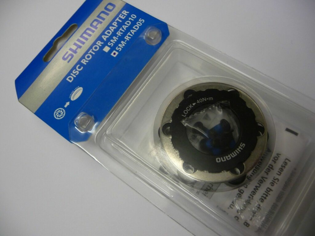 Adaptateur Centre Lock Shimano SM-RTAD05 - Pour Monter Disques 6 Trous Sur Moyeu Center Lock