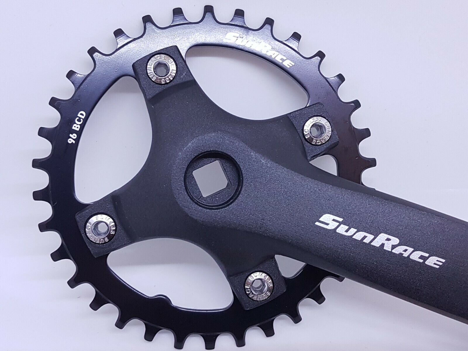 sunrace m800 spider mtb crankset