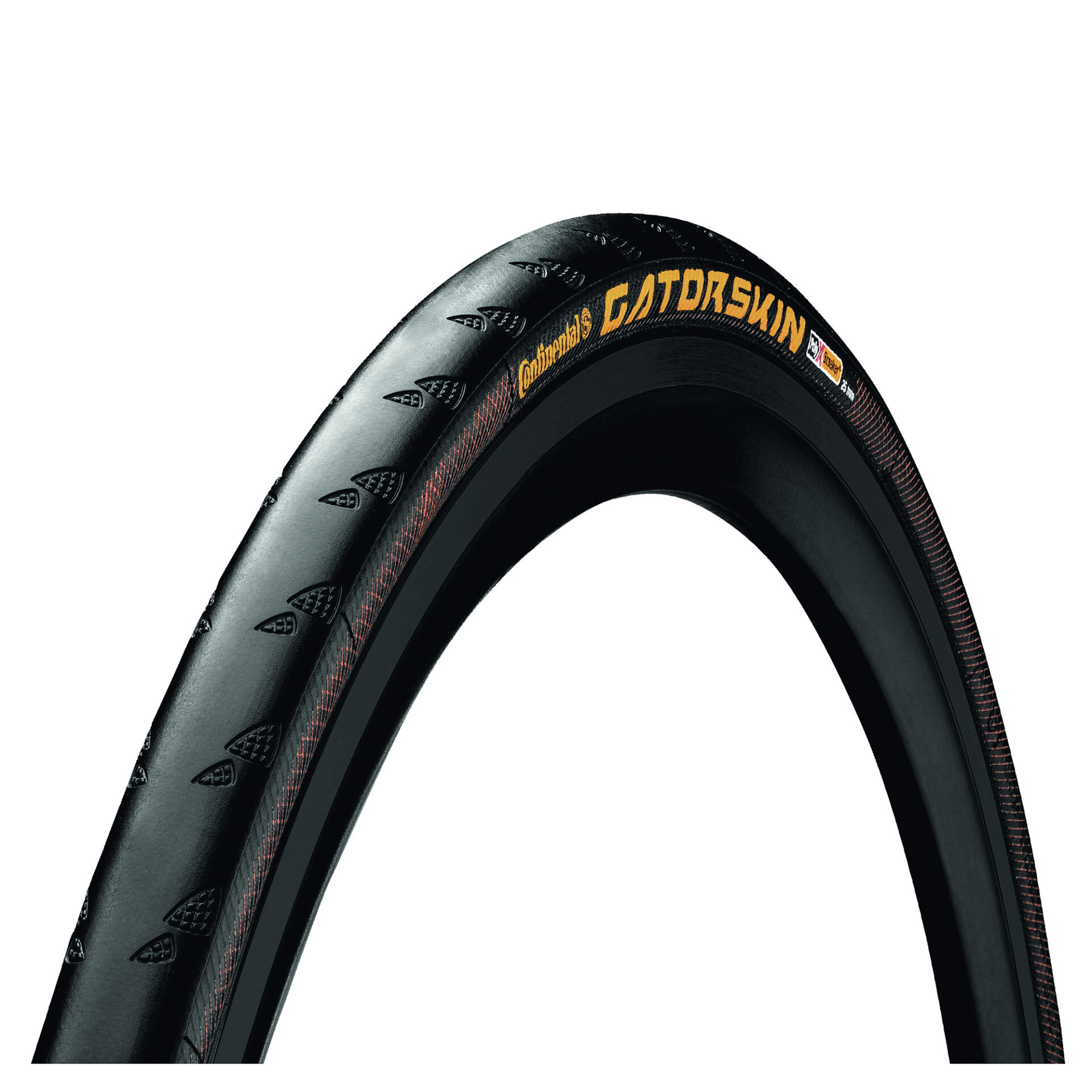 Continental Gatorskin Road Bike Tyre | Puncture Resistant DuraSkin PolyX Breaker | Folding & Wire | 23c 25c 28c 32c