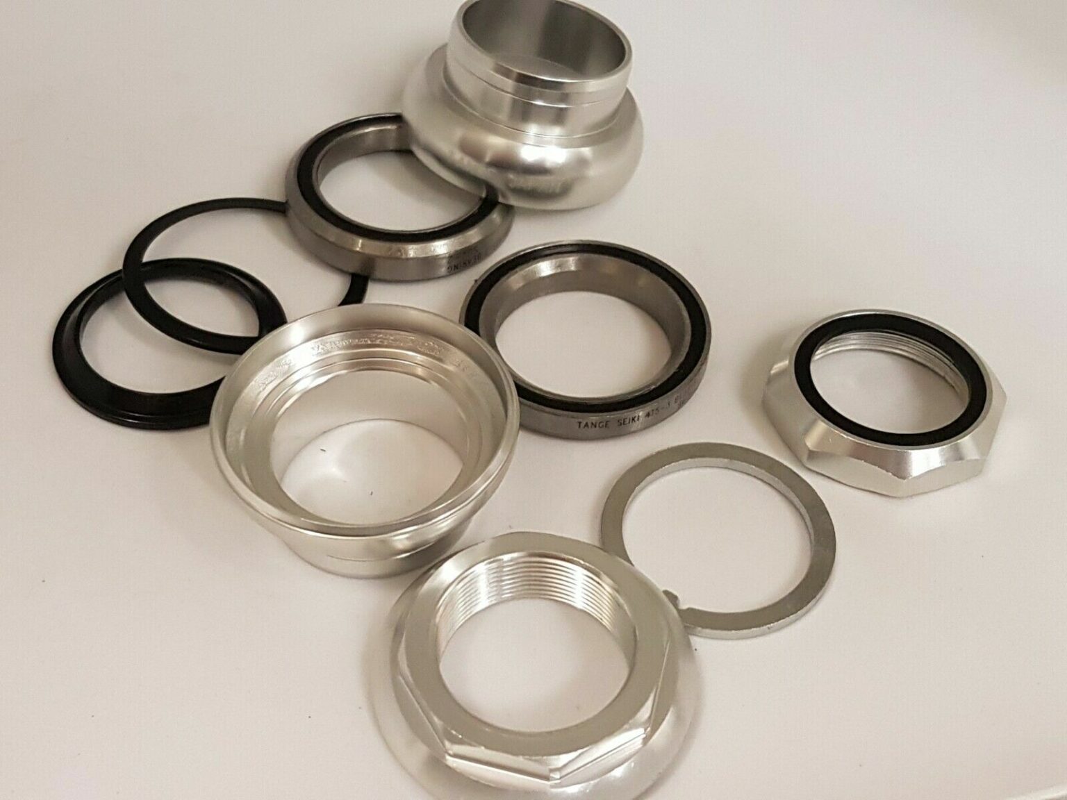 Tange seiki Headset 1″ Threaded 85g sealed bearing 30.2mm cup retro ROAD BIKE Hopkinson Cycles