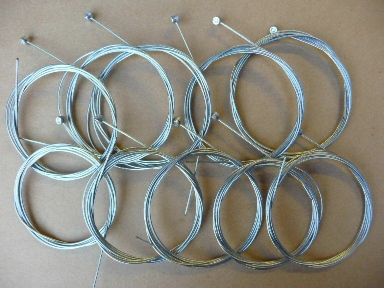 Bicycle Brake / Gear Inner Cables Wires Bike Cycle Pair Bulk Galvanised