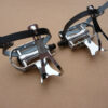 Retro Pedals & Steel Toe Clips & Leather Straps Bicycle Vintage Sports Bike - Image 9