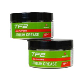 GREASE 2x TUB of Weldtite TF2 all purpose Lithium bicycle bearings headset crank