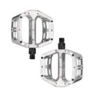 DMR Pedals V8 Classic Premium Flat Platform BMX MTB Enduro Trail Alloy Flattie - Silver
