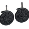 Pair Inner tubes 700c Hybrid Touring Schrader valve 700  x35 - 43c