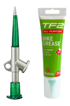 Weldtite Cycle Bike Grease Gun + TF2 Grease 125ml New Chain Crank Chainwheel - Image 4