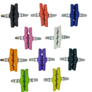 BRAKE BLOCKS *** Coloured BMX MTB ATB Mountain Bike Vbrake V-Brake Blocks Pads