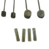 Bicycle Inner cable wire set - 2x Brake - 2x Gear - 4x Crimps