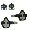 Sealed Bearing Clipless Pedals & SPD Cleats - MTB Road M-WAVE Drag R-2