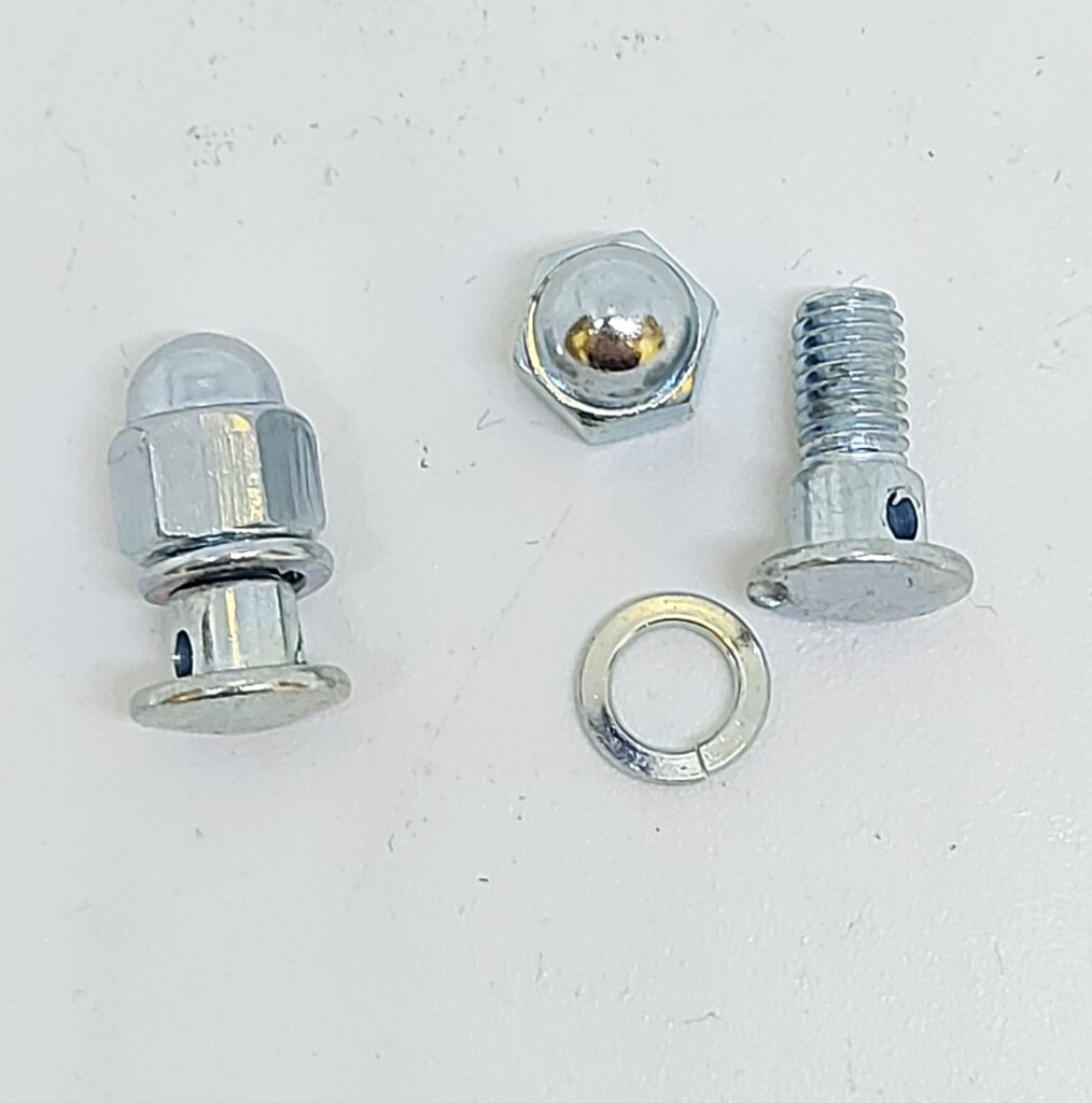 Pair Pinch Bolts for Brake or Gear Cable Wire 5mm Bike Bicycle Caliper