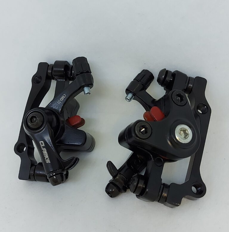 Mechanical Disc Brake Set Clarks CMD21 Calipers Rotors Cables Pads