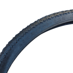 Pair of 29-inch mountain bike tyres, 29 x 2.00, gravel/offroad/race tread, black