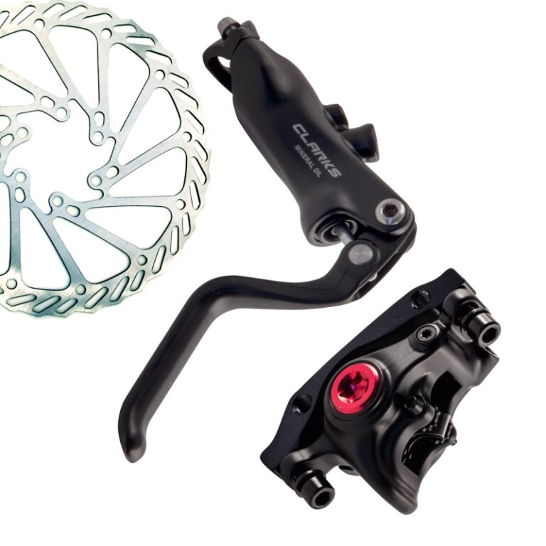 Clarks M3 Hydraulic Disc brakes Complete set Rotors / Hoses / Calipers / Lever Hopkinson Cycles