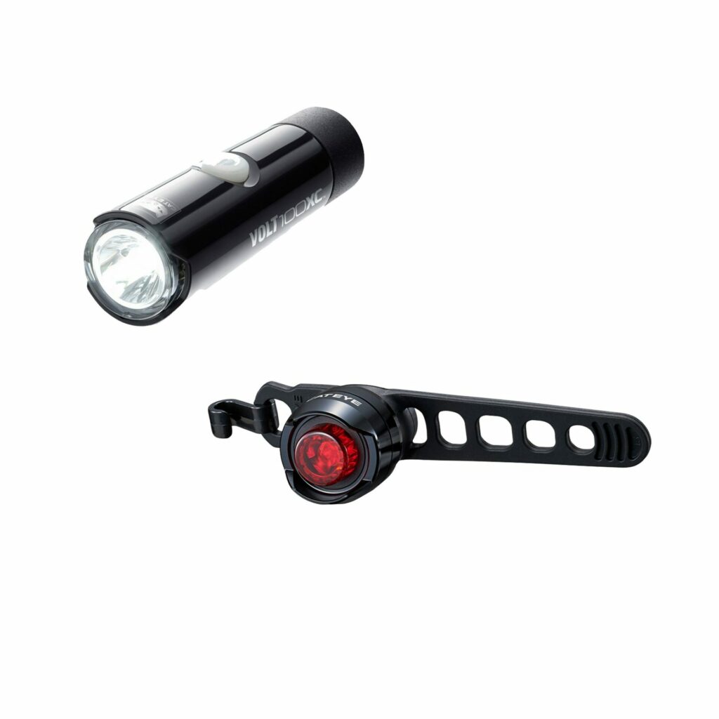 Cateye Bicycle Lights Front Rear Volt Usb Rechargable Front And