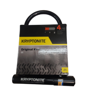Kryptonite Keeper Original Standard U-Lock with bracket Sold Secure Bronze