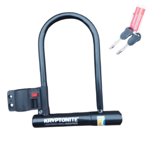 Kryptonite Keeper Original Standard U-Lock with bracket Sold Secure Bronze