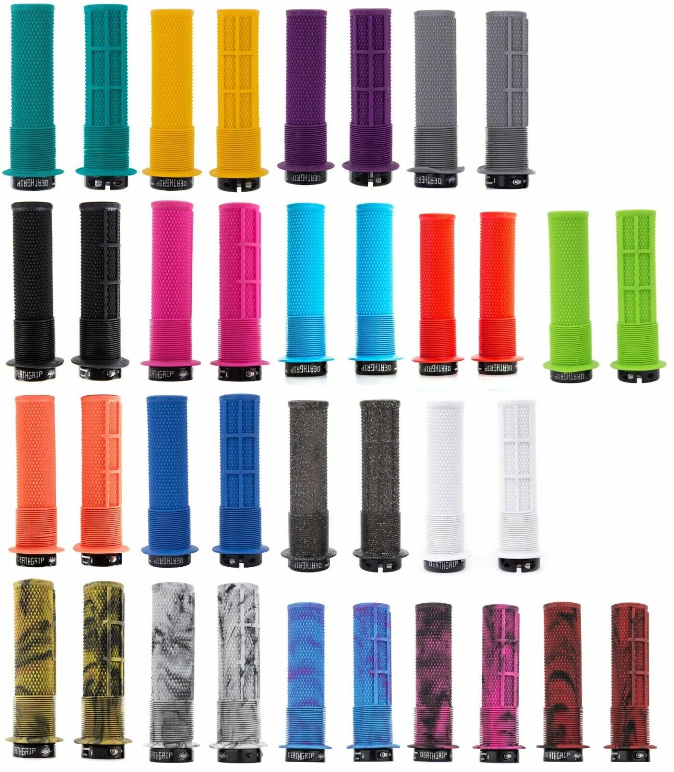 DMR Brendog Death Grip Flanged Lock on Mountain bike deathgrips grips