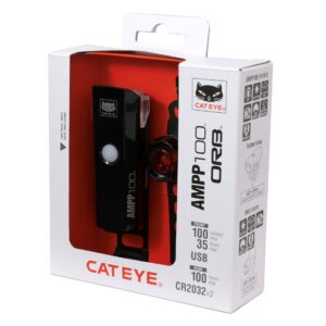 CAteye Light set Ampp100 and Orb boxed