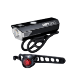 Cateye Lights Ampp 200 Front & Orb Front & Rear LED USB Rechargable set