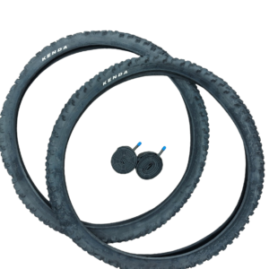 Kenda Tyres & Inner Tubes Bundle – 2x MTB 26×1.95″ (Pair of Tyres + Tubes)
