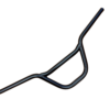 BMX Handlebars 650mm Width 250mm Rise Back Steel