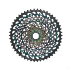 SRAM Eagle XX1 Cassette XG-1299  10-50T / 10-52T wide ratios - 10-50T, Rainbow