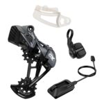 SRAM GX Eagle AXS Upgrade Kit (Rear Derailleur With Protector, Battery, Pod Controller W/Infinite Clamp, Powerlock, Charger/Cord, Chain Gap Tool, SRAM Multitool)